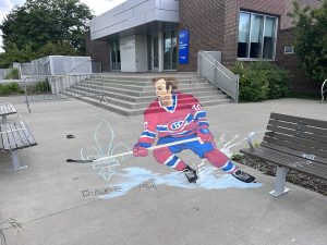 Teinture de Guy Lafleur en 3D - Ravalement Rive Sud et Teinture Héritages